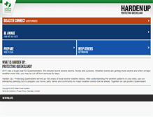 Tablet Screenshot of hardenup.org
